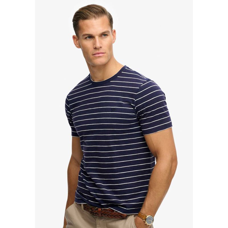 Superdry Classic Essential Stripe Tee image number 2